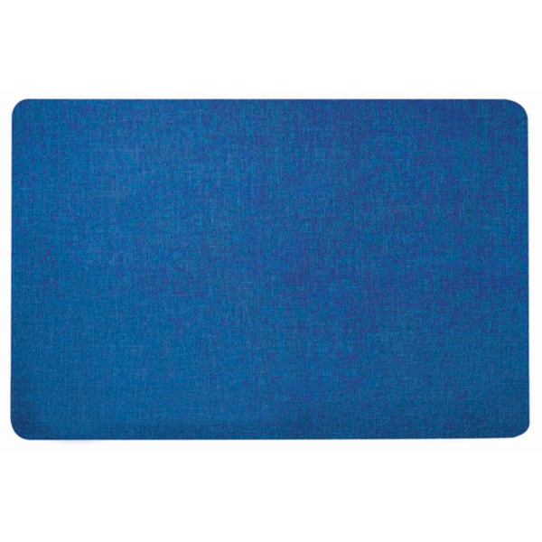 Fabric Covered Tackable Board Radius Model 48" x  72" Sapphire